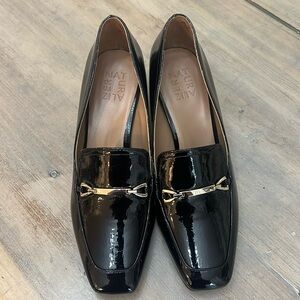 Black patent- Block heel nwot